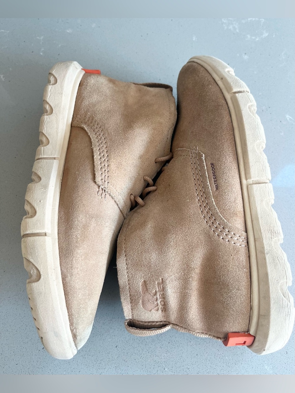 SOREL Explorer Next Drift Women's Boots Size 10 Brown Tan Suede Waterproof - Picture 10 of 12